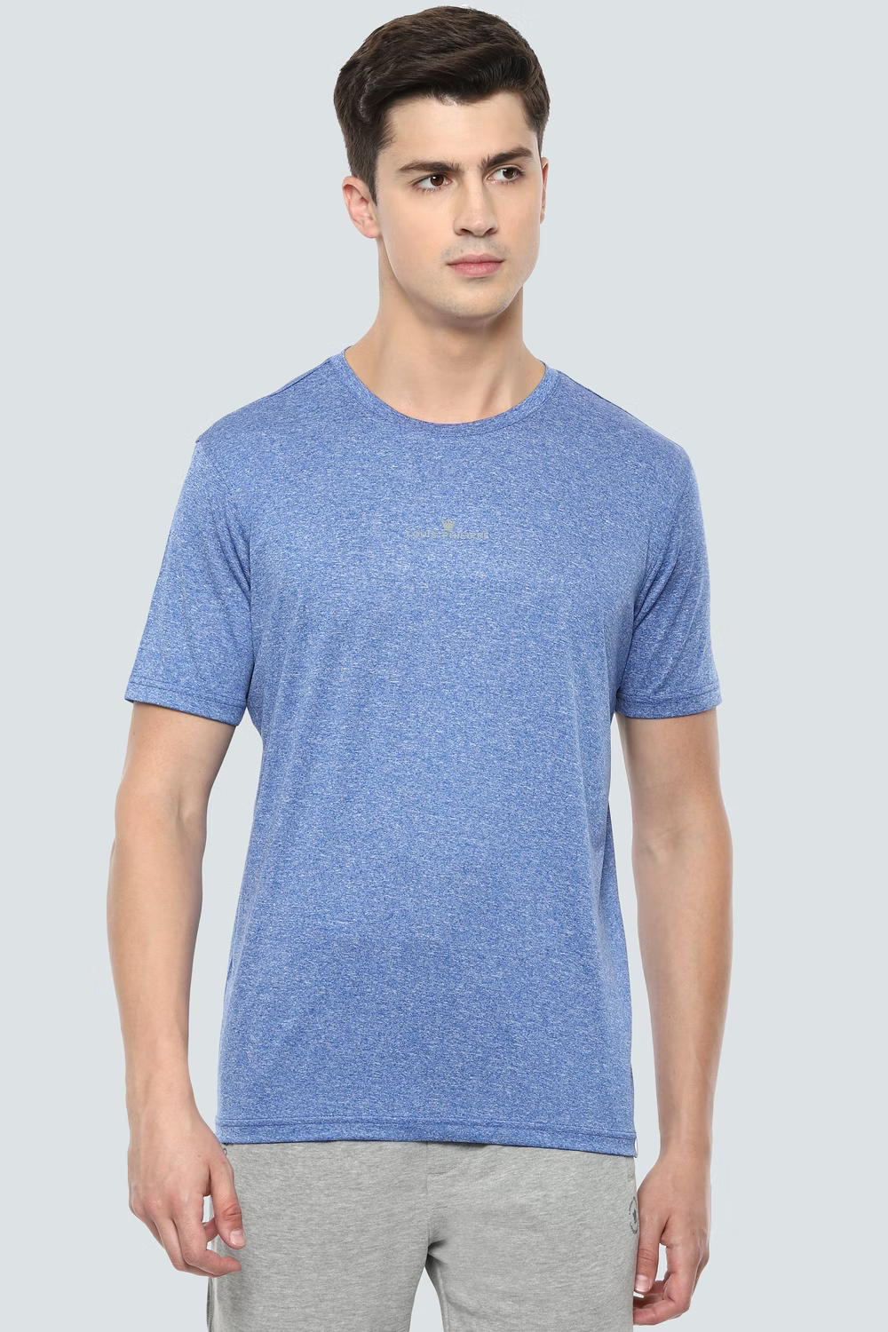 Casual Blue T-Shirt For Men - Louis Philippe